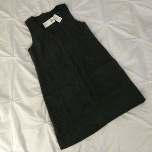 Abercrombie & Fitch Vegan Suede Black Dress NWT XS